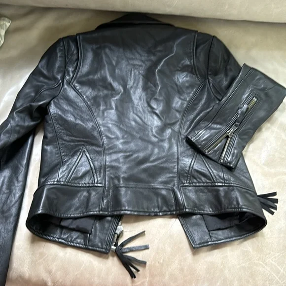 Joie leather jacket SZ s - Picture 4 of 7